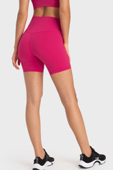 Staying Cozy Wide WaistbBiker Shorts